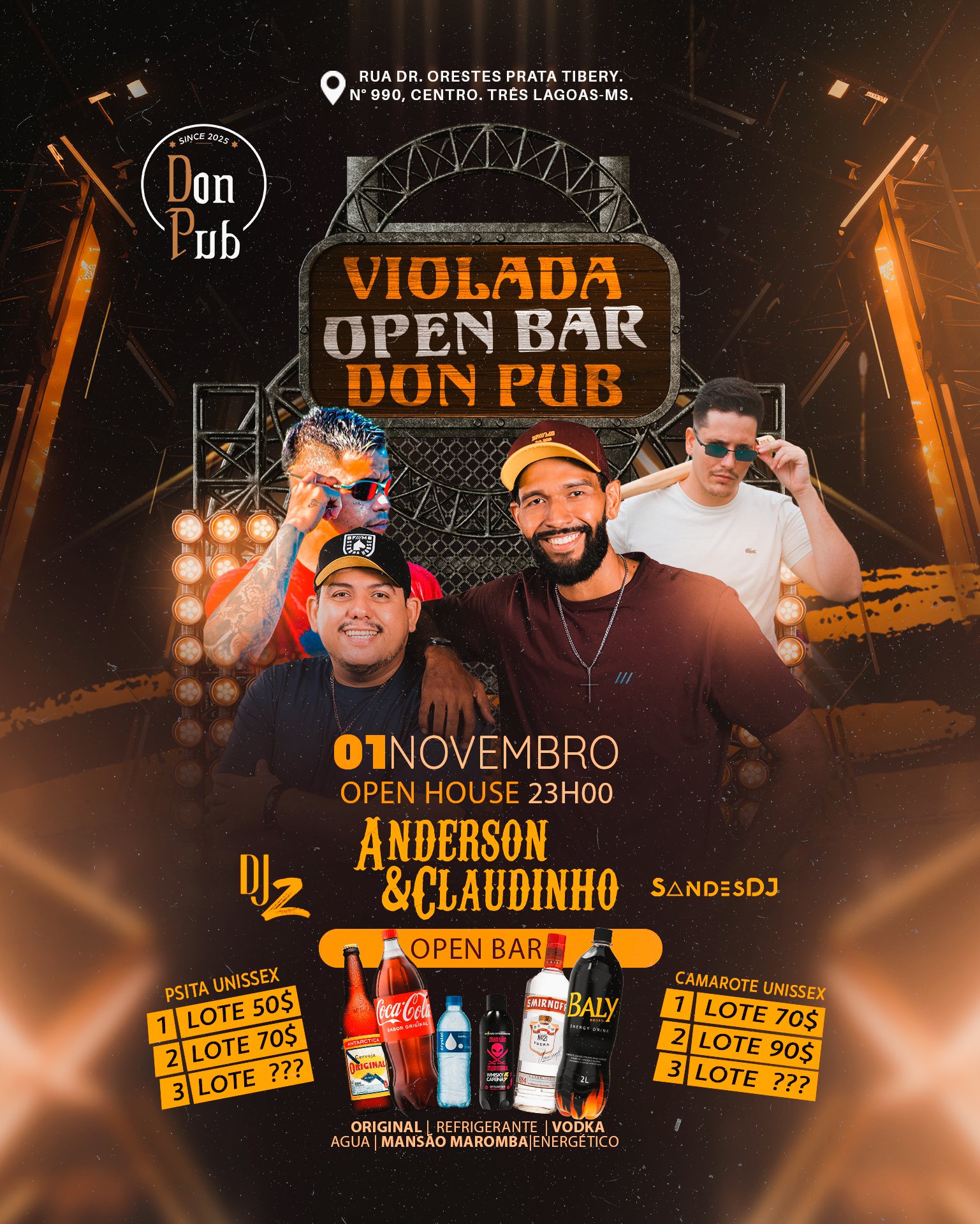 VIOLADA OPEN BAR DON PUB